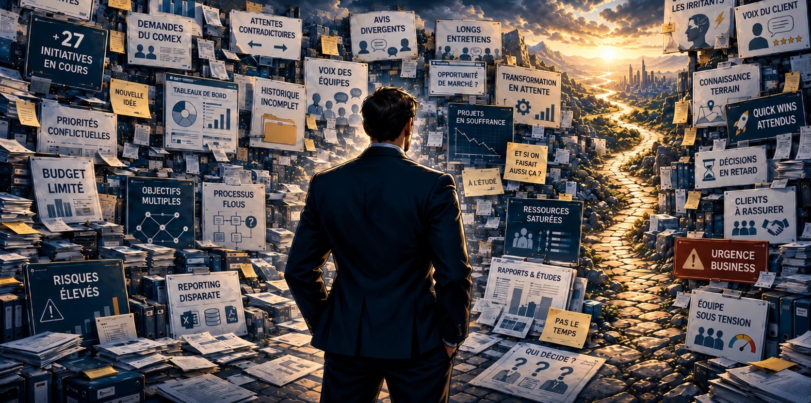 Manager face à un mur de priorités et demandes contradictoires